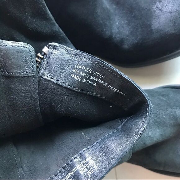 NWT Born Equestrian Poly Black Leather Riding Boot - Picture 5 of 6